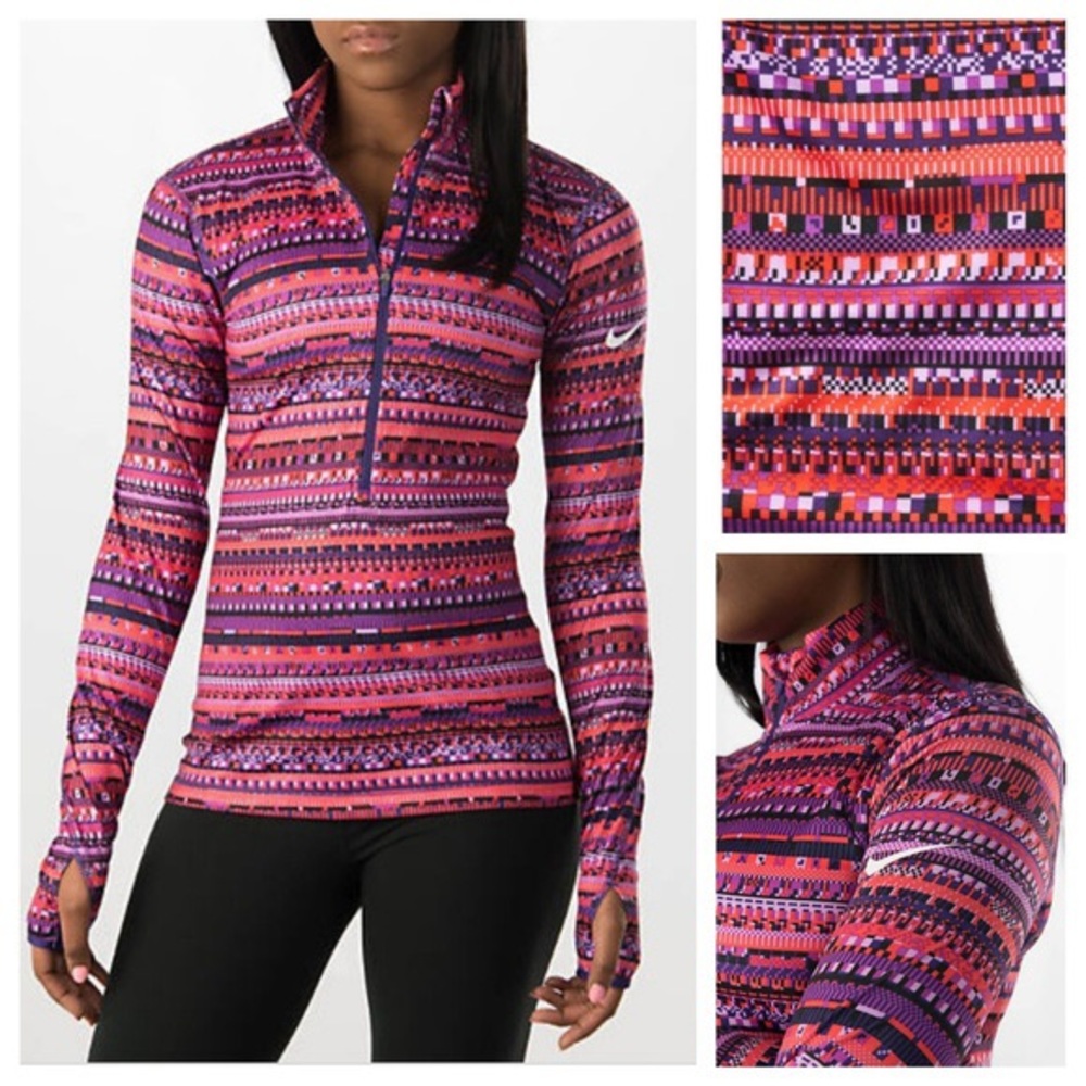 Nike Pro Aztec Print Running Leggings and Top